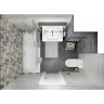 Керамогранит VITRA NAPOLI R10A Ректификат Антрацит Матовый 60x60 K946586R0001VTE0