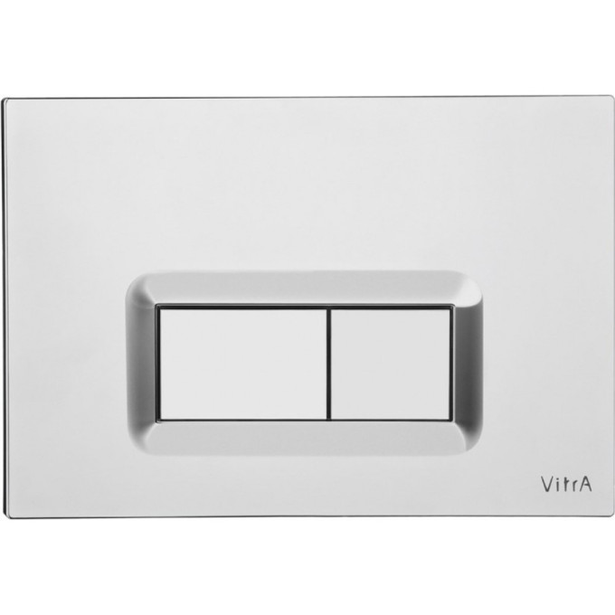Клавиша смыва VITRA LOOP R, цвет Глянцевый Хром 740-0680