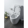 Комплект напольного унитаза VITRA SENTO RIM-EX BACK TO WALL, сиденье тонкое микролифт, механизм 3/6 л 9830B003-7203