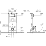 Комплект VITRA NORMUS L-BOX кнопка белая 9773B003-7207