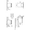 Приставной безободковый унитаз VITRA V-CARE PRIME 7232B403-6217
