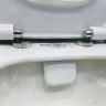 Тонкое сиденье для унитаза VITRA SENTO, микролифт 130-003-009