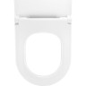 Универсальное тонкое сиденье для унитаза VITRA S50, микролифт 110-003-019